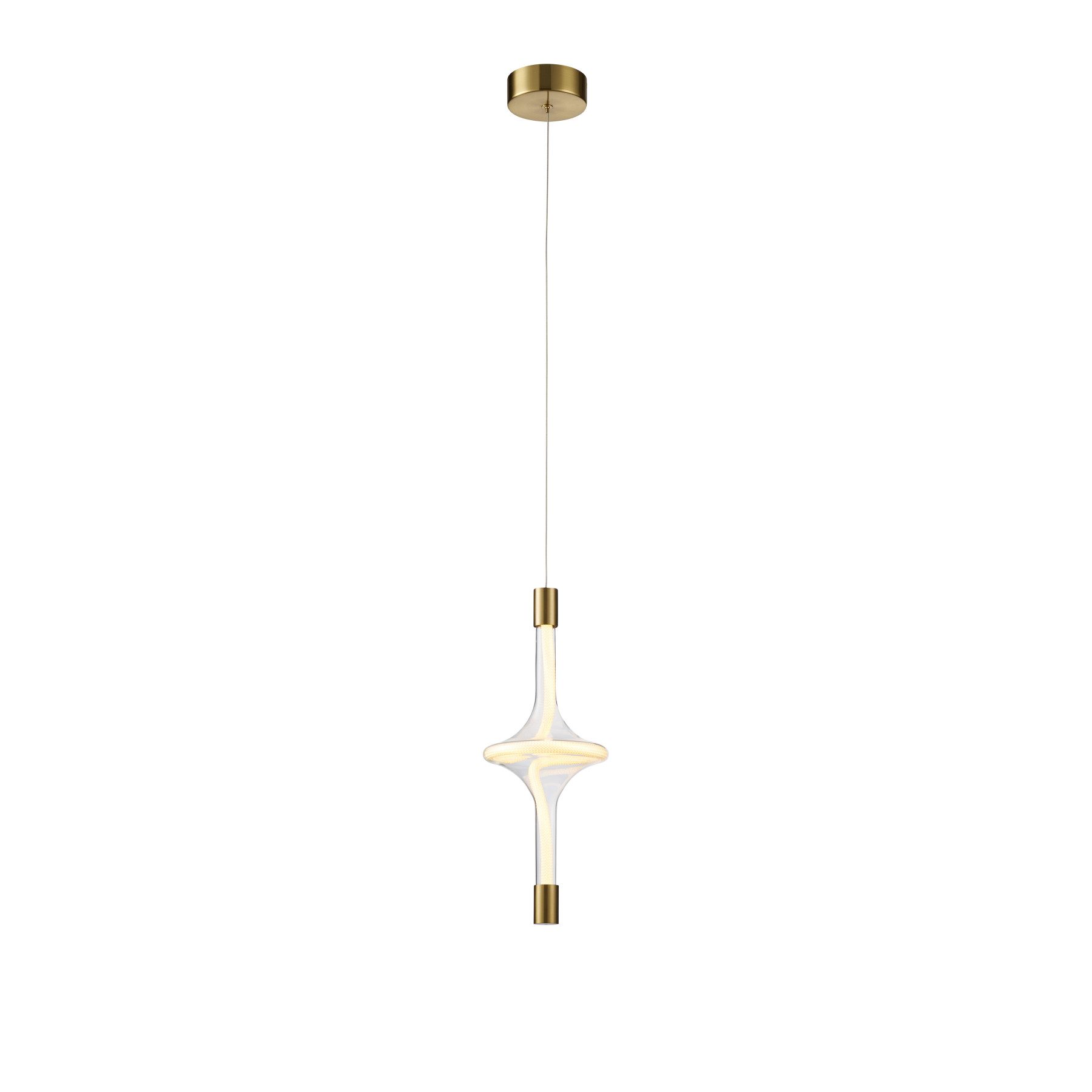 2084/1P Brushed brass