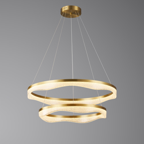 2286/800+600 Brushed brass