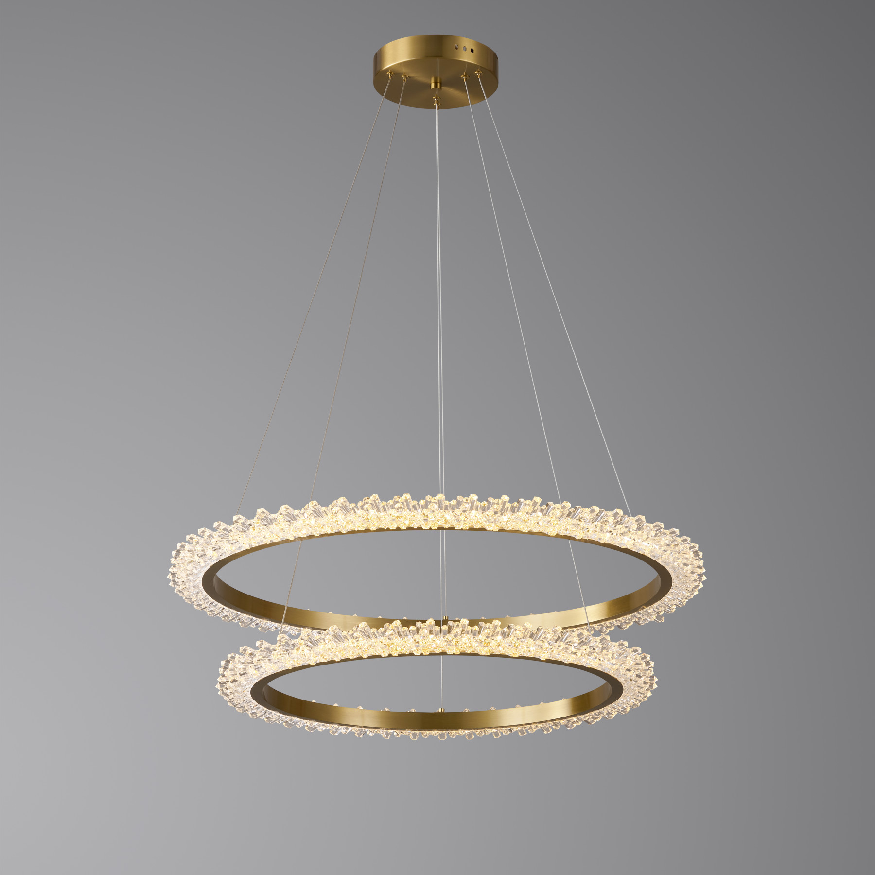 2283/800+600 Brushed brass