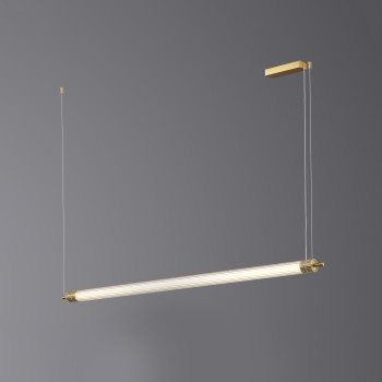 8308/L120 Brushed brass
