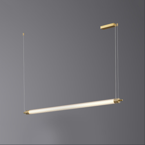 8308/L120 Brushed brass