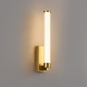 8308/1W Brushed brass
