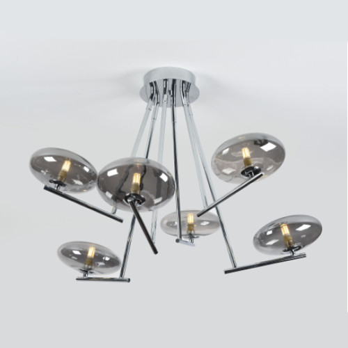 1596/6 Chrome+ Light Smoky 